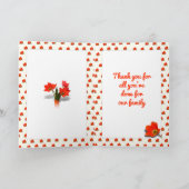 Tulips für den Muttertag für Großmutter Karte (Innenseite)