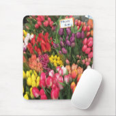Tulips für den Verkauf von NYC Blume Stand Bauern  Mousepad (Mit Mouse)