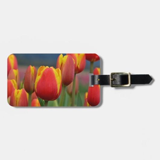 Tulips für die Mama Gepäckanhänger (Vorderseite horizontal)