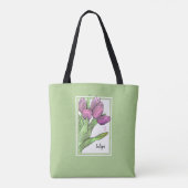 Tulips für die Sage Tote Tasche (Rückseite)