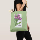 Tulips für die Sage Tote Tasche (Von Nahem)