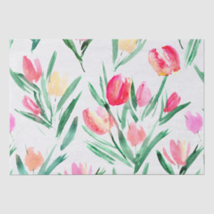 Tulips für Tulip Lovers Gewebe Seidenpapier