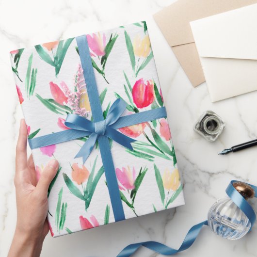 Tulips für Tulip Lovers Wrapping Paper Geschenkpapier (Schenken)