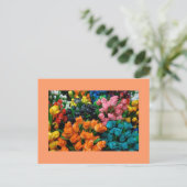 Tulips Galore Postkarte (Stehend Vorderseite)