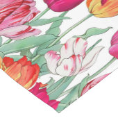 Tulips Garden Kurzer Tischläufer (Ecke)