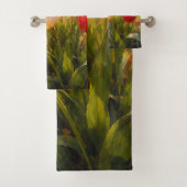 Tulips Garden - Painterly Style Badhandtuch Set (Insitu)