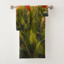 Tulips Garden - Painterly Style