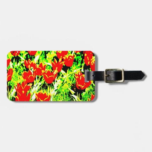 Tulips Gepäckanhänger (Vorderseite horizontal)