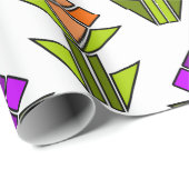 Tulips Geschenkpapier (Rolleneckpunkt)