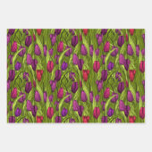 Tulips Geschenkpapier Set (Vorderseite 3)