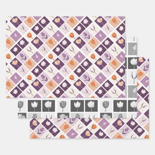 Tulips Geschenkpapier Set (Set)