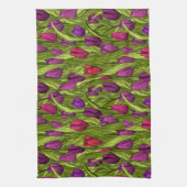 Tulips Geschirrtuch (Vertikal)