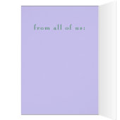 Tulips/Get well bald/von uns allen (Innen (Links))