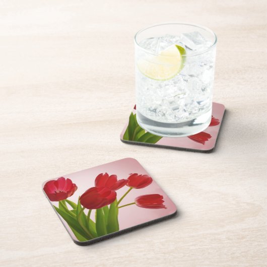 Tulips Getränkeuntersetzer (Rechte Seite)