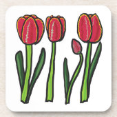 Tulips Getränkeuntersetzer (Vorderseite)