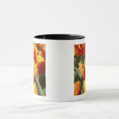 Tulips gibt es in den Keukenhof Gardens, Holland. Tasse (Zentrum)