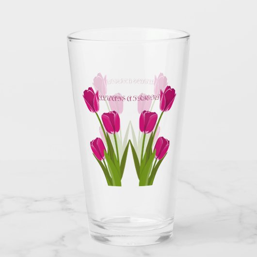 Tulips Glass Cups Glas (Rückseite)