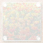 Tulips Glass Untersetzer (Rückseite)