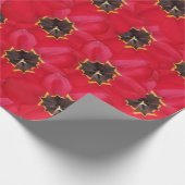 Tulips-Hintergrundpapier Geschenkpapier (Ecke)