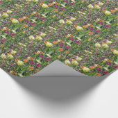 Tulips im Feld Geschenkpapier (Ecke)