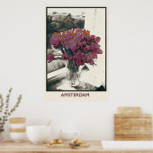 TULIPS in AMSTERDAM, Plakat (Küche)