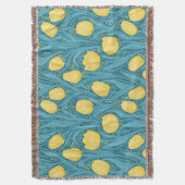 Tulips in blau und gelb decke (Vorderseite Vertikal)