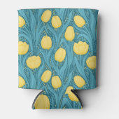 Tulips in blau und gelb dosenkühler (Vorderseite)