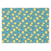 Tulips in blau und gelb tischdecke (Vorderseite (Horizontal))