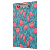 Tulips in blau und rot klemmbrett (Links)