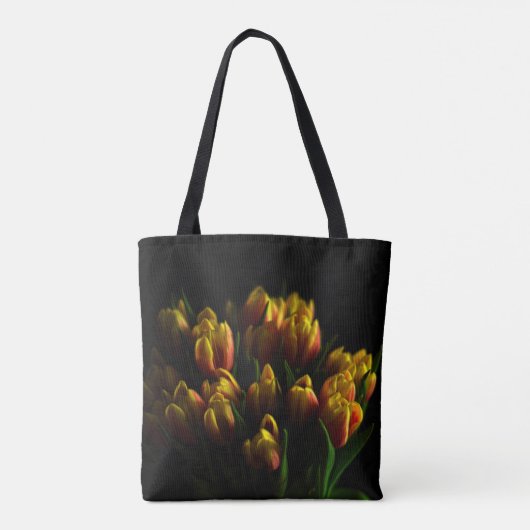 Tulips in Blume Tasche (Rückseite)