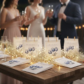 Tulips in Delft Blue benutzerdefinierbar Geschenktütchen