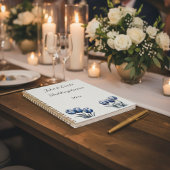 Tulips in Delft Blue, benutzerdefinierbar Planer