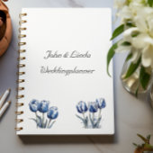 Tulips in Delft Blue, benutzerdefinierbar Planer