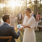 Tulips in Delft Blue benutzerdefinierbar Serviette