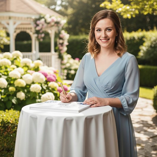 Tulips in Delft Blue Gästebuch