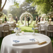 Tulips in Delft Blue Gästebuch