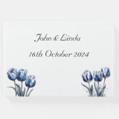 Tulips in Delft Blue Gästebuch (Vorderseite)