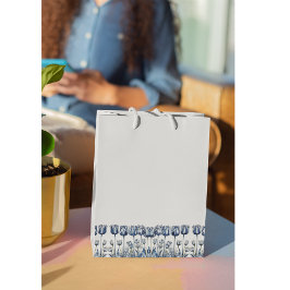 Tulips in Delft Blue Kleine Geschenktüte