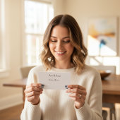 Tulips in Delft Blue mit benutzerdefinierbarer Kar