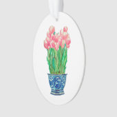 Tulips in Delft Pot Ornament (Vorderseite)