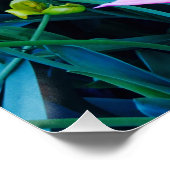 Tulips in der Stadt Poster (Ecke)