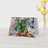 Tulips in einer blauen Vase | George Leslie Hunter Karte (Gelbe Blume)