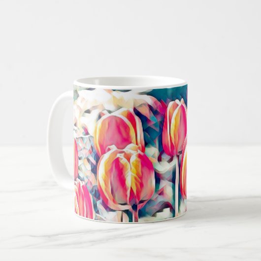 Tulips Kaffeetasse (Vorderseite Links)