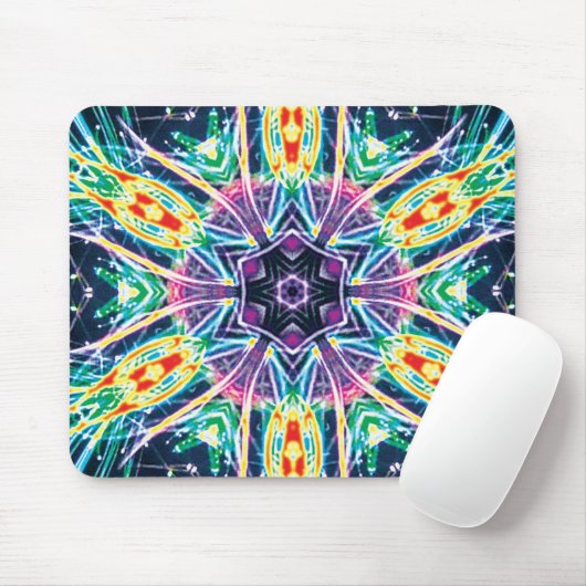 Tulips Kaleidosskop Mousepad (Mit Mouse)