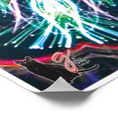 Tulips Kaleidosskop Poster (Ecke)