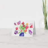 Tulips Karte (Vorderseite)
