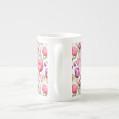 Tulips Knochenerkrankung Tasse (Rückseite)