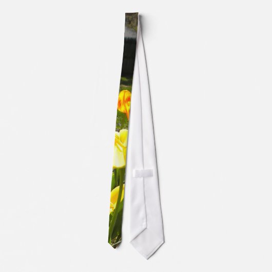 Tulips-Krawatte Krawatte (Rückseite)