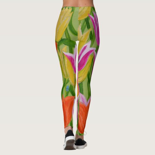 Tulips Leggings (Rückseite)