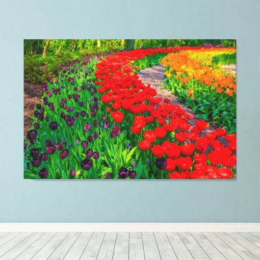 Tulips Leinwand Art (Insitu (Holzboden))